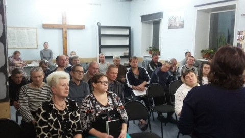 Служение матерей в реабилитационном центрев реабилитационном центре в поселке Штамово